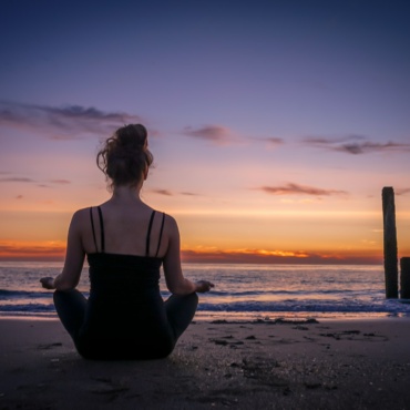 Yoga on The beach